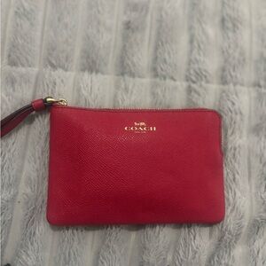 Coach Vibrant fuchsia Wristlet Clutch